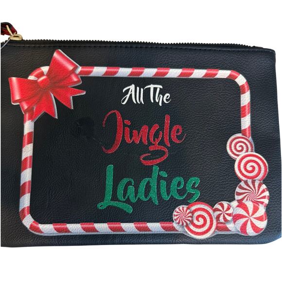 Christmas Wristlet Clutch Betsey Johnson - Picture 2 of 9